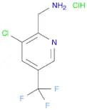 [3-Chloro-5-(trifluoromethyl)-2-pyridyl]methylamine HCl