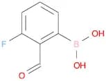 (3-Fluoro-2-formylphenyl)boronic acid