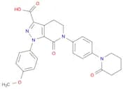 1-(4-Methoxyphenyl)-7-oxo-6-(4-(2-oxopiperidin-1-yl)phenyl)-4,5,6,7-tetrahydro-1H-pyrazolo[3,4-c]p…