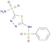 2-benzenesulfonamido-1,3,4-thiadiazole-5-sulfonamide