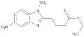 1-Methyl-5-amino-1H-benzimidazole-2-butanoic acid ethyl ester