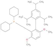 2-(Dicyclohexylphosphino)3,6-dimethoxy-2′,4′,6′-triisopropyl-1,1′-biphenyl