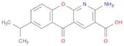 2-amino-5-oxo-7-(propan-2-yl)-5H-chromeno[2,3-b]pyridine-3-carboxylic acid