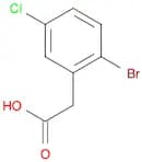 2-BROMO-5-CHLOROPHENYLACETIC ACID
