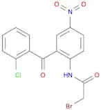 2-Bromo-N-[2-(2-chlorobenzoyl)-4-nitrophenyl]acetamide