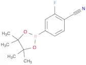 2-Fluoro-4-(4,4,5,5-tetramethyl-1,3,2-dioxaborolan-2-yl)benzonitrile