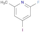 2-Fluoro-4-iodo-6-methylpyridine