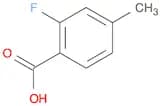 2-Fluoro-4-methylbenzoic acid