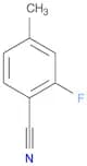 2-Fluoro-4-methylbenzonitrile