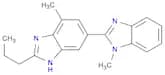 2-n-Propyl-4-methyl-6-(1-methylbenzimidazole-2-yl)benzimidazole