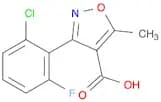3-(2-Chloro-6-fluorophenyl)-5-methylisoxazole-4-carboxylic acid