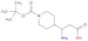 3-Amino-3-[1-(tert-butoxycarbonyl)piperidin-4-yl]propanoic acid