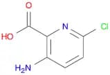 3-Amino-6-chloro-2-pyridinecarboxylic acid
