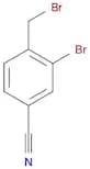 3-Bromo-4-(bromomethyl)benzonitrile