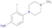 3-Fluoro-4-(4-methyl-1-piperazinyl)aniline