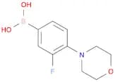 (3-Fluoro-4-morpholinophenyl)boronic acid