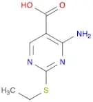 4-Amino-2-(ethylthio)pyrimidine-5-carboxylic acid