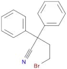 4-Bromo-2,2-diphenylbutyronitrile
