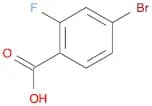 4-Bromo-2-fluorobenzoic acid