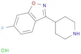 6-Fluoro-3-(4-piperidinyl)-1,2-benzisoxazole, HCl