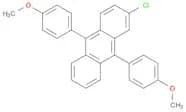 9,10-Bis(4-methoxyphenyl)-2-chloroanthracene