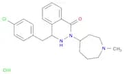 4-[(4-chlorophenyl)methyl]-2-(1-methylazepan-4-yl)-1,2-dihydrophthalazin-1-one hydrochloride