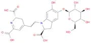 (2S)-4-[2-[(2S)-2-Carboxy-5-(β-D-glucopyranosyloxy)-2,3-dihydro-6-hydroxy-1H-indol-1-yl]ethenyl]-2…