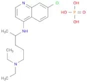 Quinoline, 7-chloro-4-[(4-diethylamino-1-methylbutyl)amino]-, diphosphate (6CI)