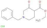Ethyl 1-benzyl-3-oxo-4-piperidinecarboxylate, HCl