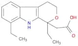 2-{1,8-diethyl-1H,3H,4H,9H-pyrano[3,4-b]indol-1-yl}acetic acid