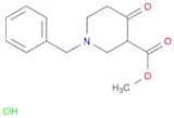 Methyl 1-benzyl-4-oxo-3-piperidinecarboxylate, HCl