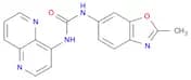 N-(2-methyl-6-benzoxazolyl)-N'-1,5-naphthyridin-4-yl-Urea