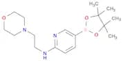 N-(2-Morpholinoethyl)-5-(4,4,5,5-tetramethyl-1,3,2-dioxaborolan-2-yl)pyridin-2-amine