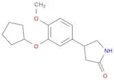 4-[3-(cyclopentyloxy)-4-methoxyphenyl]pyrrolidin-2-one