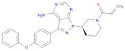 1-[(3R)-3-[4-amino-3-(4-phenoxyphenyl)-1H-pyrazolo[3,4-d]pyrimidin-1-yl]piperidin-1-yl]prop-2-en-1…