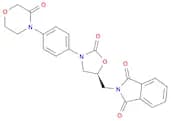 2-[[(5S)-2-Oxo-3-[4-(3-oxo-4-morpholinyl)phenyl]-5-oxazolidinyl]methyl]-1H-isoindole-1,3(2H)-dione