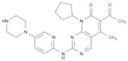 6-Acetyl-8-cyclopentyl-5-methyl-2-((5-(1-piperazinyl)-2-pyridinyl)amino)pyrido[2,3-d]pyridin-7(8H)…