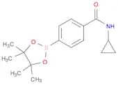 4-(Cyclopropylaminocarbonyl)phenylboronic acid, pinacol ester