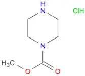 Methyl piperazine-1-carboxylate HCl