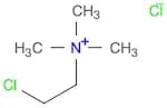 (2-chloroethyl)trimethylazanium chloride