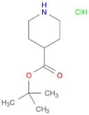 tert-Butyl piperidine-4-carboxylate hydrochloride