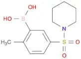 2-Methyl-5-(piperidin-1-ylsulfonyl)phenylboronic acid