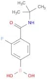 N-t-Butyl 4-borono-2-fluorobenzamide