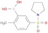 2-Methyl-5-(pyrrolidin-1-ylsulfonyl)phenylboronic acid