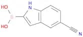 (5-cyano-1H-indol-2-yl)boronic acid
