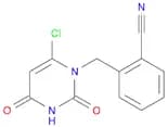 2-((6-Chloro-2,4-dioxo-3,4-dihydropyrimidin-1(2H)-yl)methyl)benzonitrile