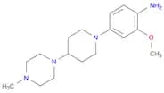 2-Methoxy-4-(4-(4-methylpiperazin-1-yl)piperidin-1-yl)aniline