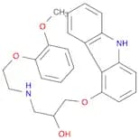 1-(9H-Carbazol-4-yloxy)-3-[[2-(2-methoxyphenoxy)ethyl]amino]-2-propanol