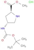 Methyl (2S,4R)-4-Boc-aminopyrrolidine-2-carboxylate hydrochloride