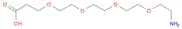 1-Amino-3,6,9,12-tetraoxapentadecan-15-oic acid